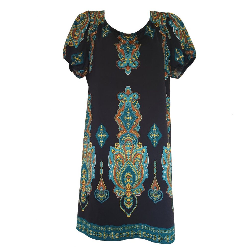 INC International Concept Pattern Dress Size Large